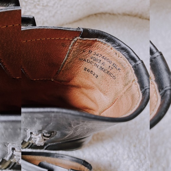 Frye Ankle Boots with Buckles (Leather) - Picture 10 of 11